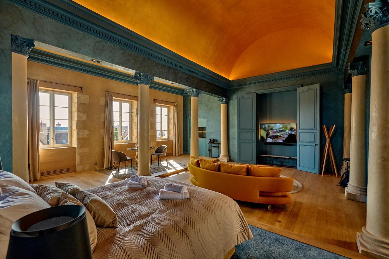 La Chapelle, Les Suites Du Palais, L'Unique 5 Etoiles De Nevers, Suite D'Exception, By Primo C0Nciergerie Eksteriør billede